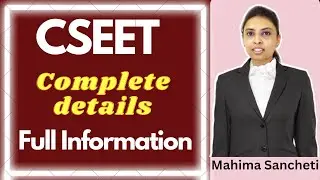 CSEET exam full information | CSEET course full details 2023 | CSEET exam eligibility fee dates 