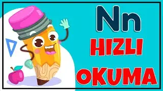N Sesi Hızlı Okuma N Harfi Karesel Metinler Çalışması Okuma Yazma Öğreniyorum