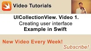 UICollectionView with custom UICollectionViewCell example in Swift