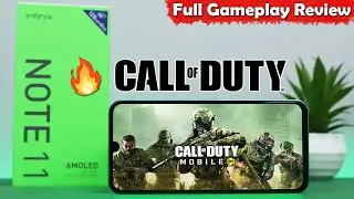 Infinix Note 11 Call of Duty Gameplay Test 🔥