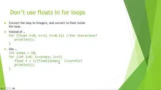 COMP1010 For Loops Intro