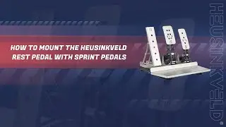 Heusinkveld Engineering: How to mount the Rest Pedal on the Sprint Baseplate