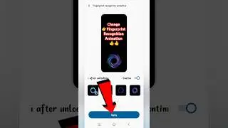 How To Change Fingerprint Recognition Animation In Vivo | Fingerprint Recognition Animation |