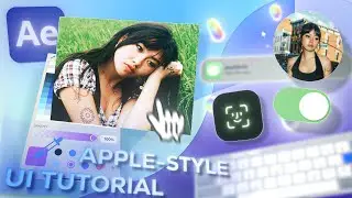 5 Beginner Apple-Style UI Transitions | After Effects Tutorial