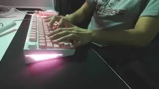 Duck Orion V3 With Lubed and Filmed Gateron Inks | Keyboard ASMR
