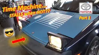 Toyota New Years Time Machine...STALLS when HOT? (Part 1 - 1987 MR2)