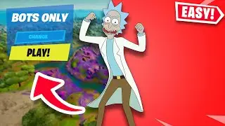 How To Get In Bot Lobbies In Fortnite Season 7! (Easiest Bot Lobby Method WORKING!)