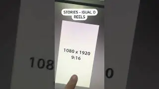 TAMANHOS CORRETOS PARA POSTAR NO INSTAGRAM
