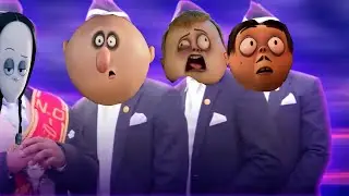 THE ADDAMS FAMILY 2 Coffin Dance Song Meme Megaremix Pixar's (Cover)