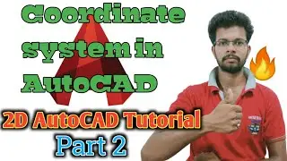 coordinate system in AutoCAD in hindi | Coordinate system | AutoCAD 2021 tutorial