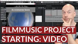 Filmmusic project starting in Cubase - video - part 1