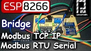 ESP8266 Bridge  Slave Modbus TCP - Slave Modbus RTU : PDAControl