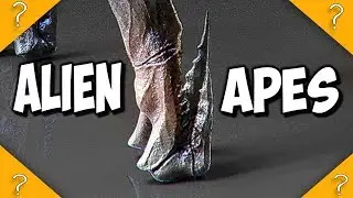 Quiet place monsters are evolved Apes