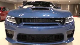 2024 Dodge Charger SRT Hellcat Widebody Sport Sedan- Exterior Interior Walkaround- 2023 LA Auto Show