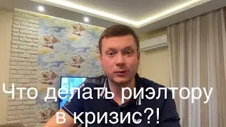 ИДТИ РАБОТАТЬ РИЭЛТОРОМ В КРИЗИС? Как выжить в профессии?!