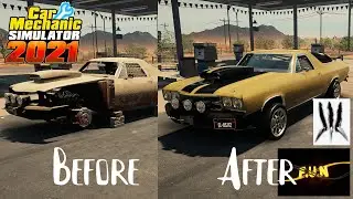 El Camino Chevrolet 1970 MOD Car Mechanic Simulator 2021