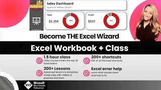 Excel 90 minute class plus 200 lessons plus error and shortcut reference tools