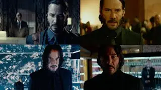 John Wick Walking Away As People Talk To Him