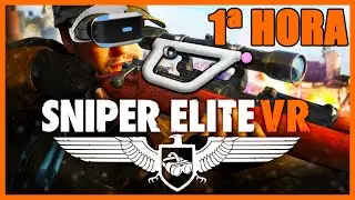 Sniper Elite VR - PRIMEIRA HORA Jogando com Aim Controller!