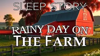 The Perfect Story for Sleep 💤 A Rainy Day on The Farm 💤 Bedtime Story with Calm Music