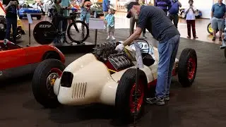 1950 ECORRA Tatra T-607 Monopost Start, Revs, Idle