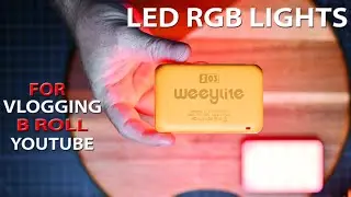 WeeyLite RGB Lights- Affordable Pocket LED Video Lights
