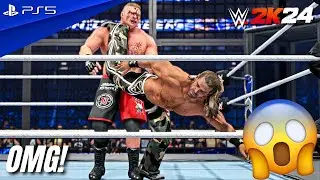 WWE 2K24 - Shawn Michaels vs Jeff Hardy vs CM Punk vs Brock Lesnar vs Randy Orton vs Sheamus | 4K