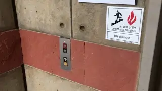 Dover Impulse Hydraulic Elevator at UCLA Ackerman Union Bldg. in Los Angeles, USA