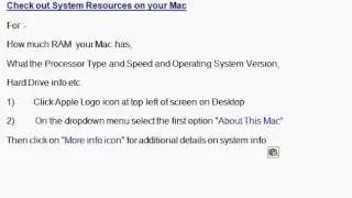 How to check how much memory is in your Mac