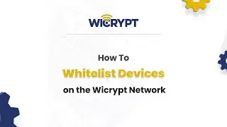 Wicrypt Onboarding Step 3: How to Whitelist Your Devices