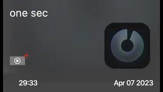 one sec - Preview
