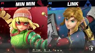 SSBU DLC | Min Min Gameplay | No Commentary