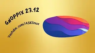 Gnoppix 23.12 Core KDE Desktop | Installation and First Impressions