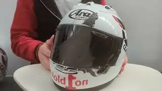 My overview of the Arai helmet 'glanceoff' technology I wouldn't wear anything else motorcycle track