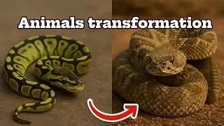 wild transformations 🐾