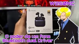 Fone Bluetooth Edifier W260NC - Dual Driver é o um recurso incrível!