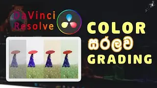 Color Grading Sinhala in DaVinci Resolve සිංහලෙන්