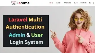 Laravel Multi Authentication Admin & User Login System | Laravel Advance Ecommerce Project