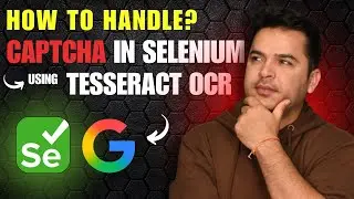 How To Handle Captcha In Selenium Using Tesseract OCR