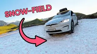 Scary Off-Road Situation with Tesla Model X Plaid (Maira-Stura)