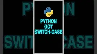 Python Switch Case Statement || Python match case || python3.10
