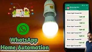 Whatsapp Home Automation Using ESP8266 | Twilio | ThingEsp | ESP8266 Projects