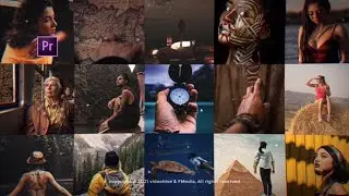 Premiere Pro CCl  Mosaic Photo Adventure Vlog Logo Revea