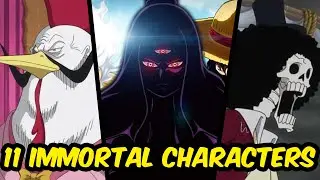 All 11 Immortal Characters in One Piece