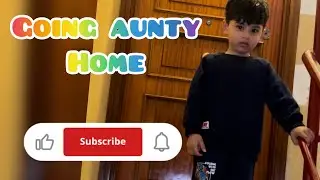 Andiamo a casa della zia✌️| Going aunty home 🏡 #ytvideo
