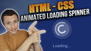 [ HTML - CSS ] - Animated Loading Spinner