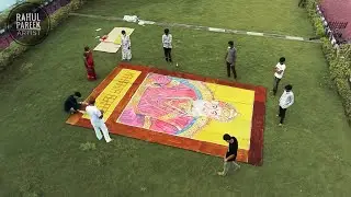 LARGEST PORTRAIT OF SHRI AGRASEN JI MAHARAJ | Rahul Pareek | Agarwal yuva parishad guwahati |