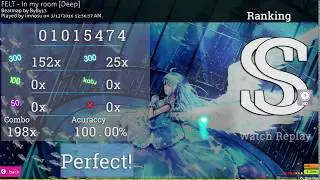 osu! | FELT - In my room [Deep] HD SS 124pp