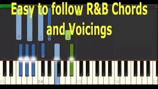 Easy to learn R&B Chords