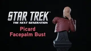 Star Trek TNG Captain Picard Facepalm Bust - Exclusive from ThinkGeek